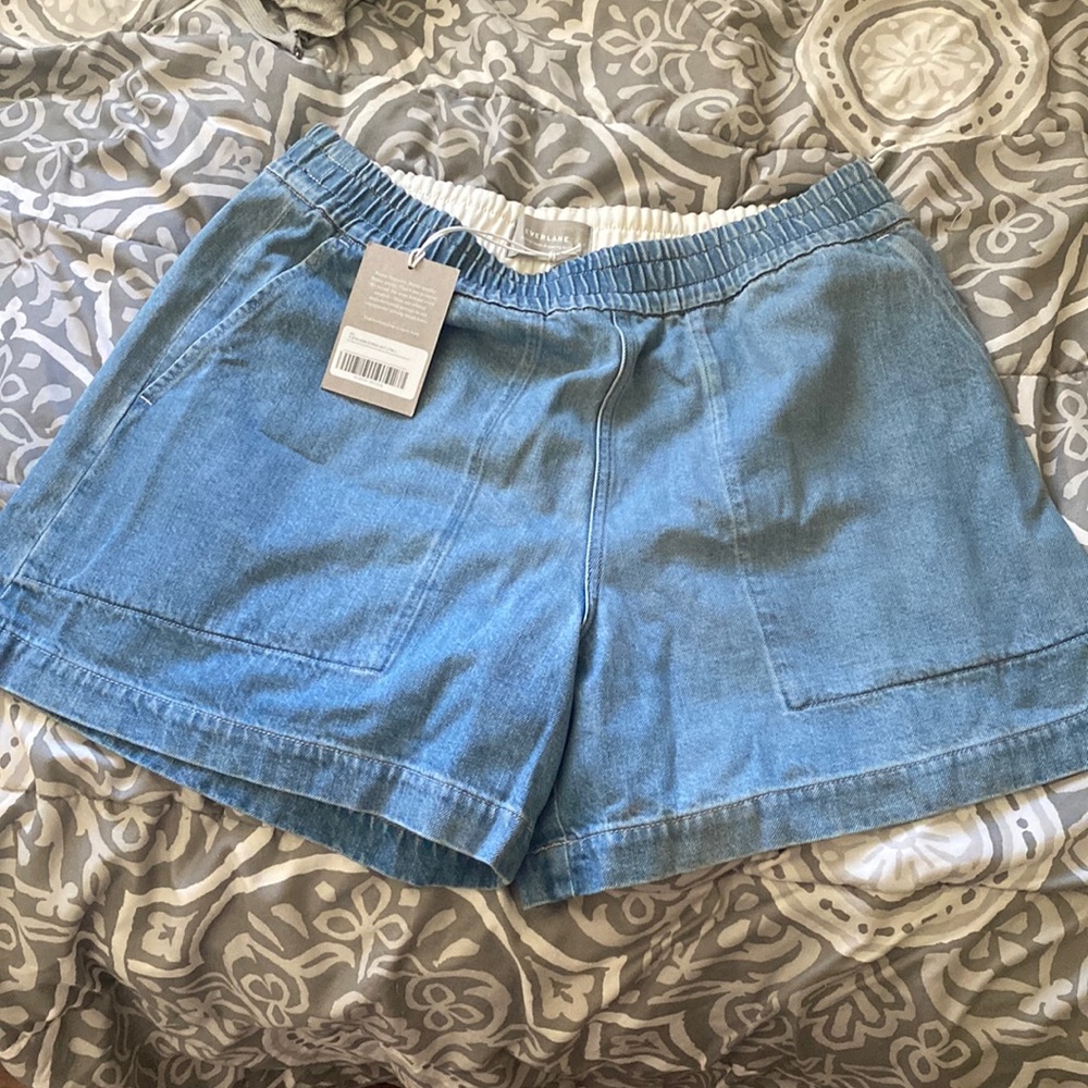 Everlane - Summer Denim Drawstring Short (size L)